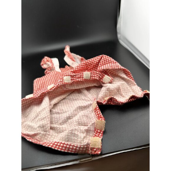 Vtg 1983 Cabbage Patch Kids Red White Plaid With Lacy Shirt Romper Coleco-1 - Picture 12 of 15